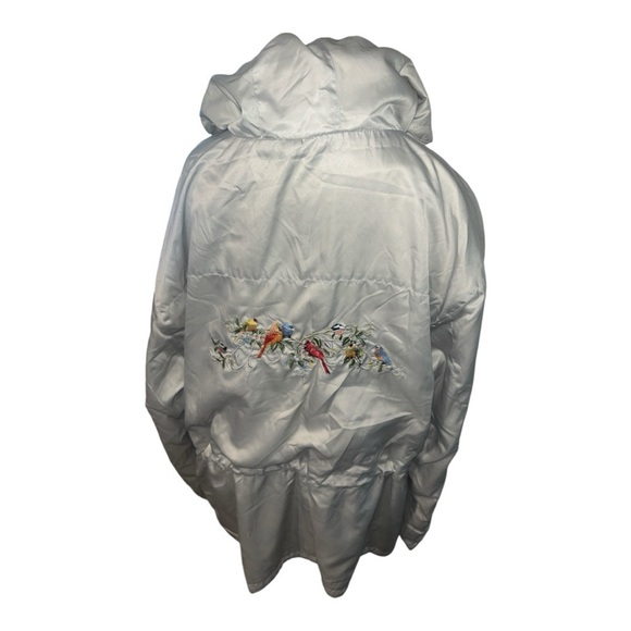 The Bradford Exchange Vintage Collectors Edition Rain Hooded Jacket Birdโฆ - Picture 7 of 17